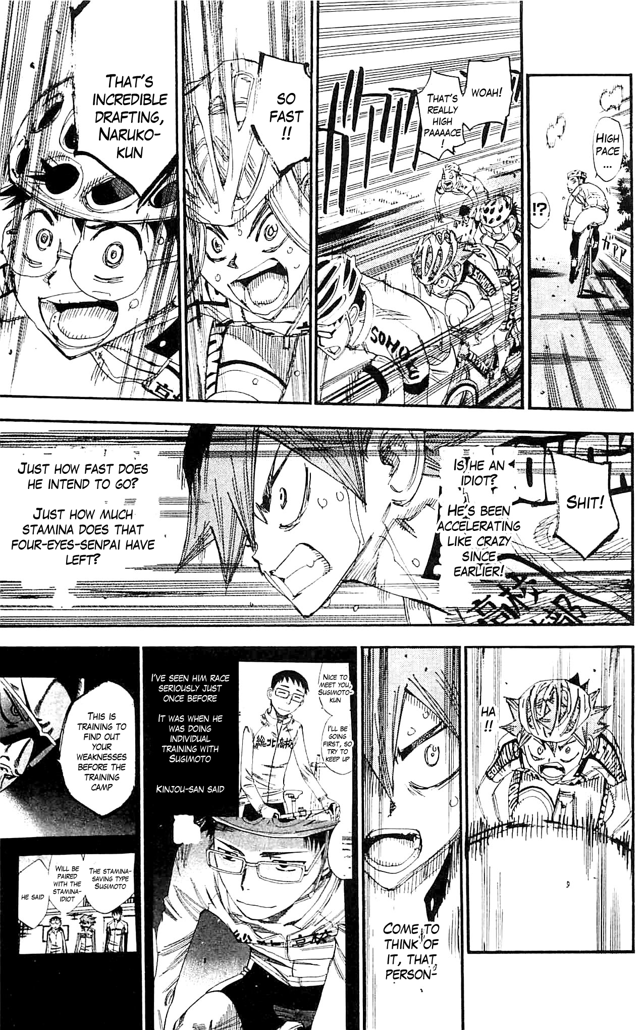 Yowamushi Pedal Chapter 283 page 13 - Chapter 283: Koga of the thunderous roar