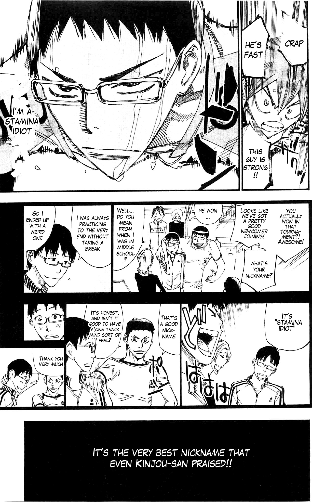 Yowamushi Pedal Chapter 283 page 15 - Chapter 283: Koga of the thunderous roar