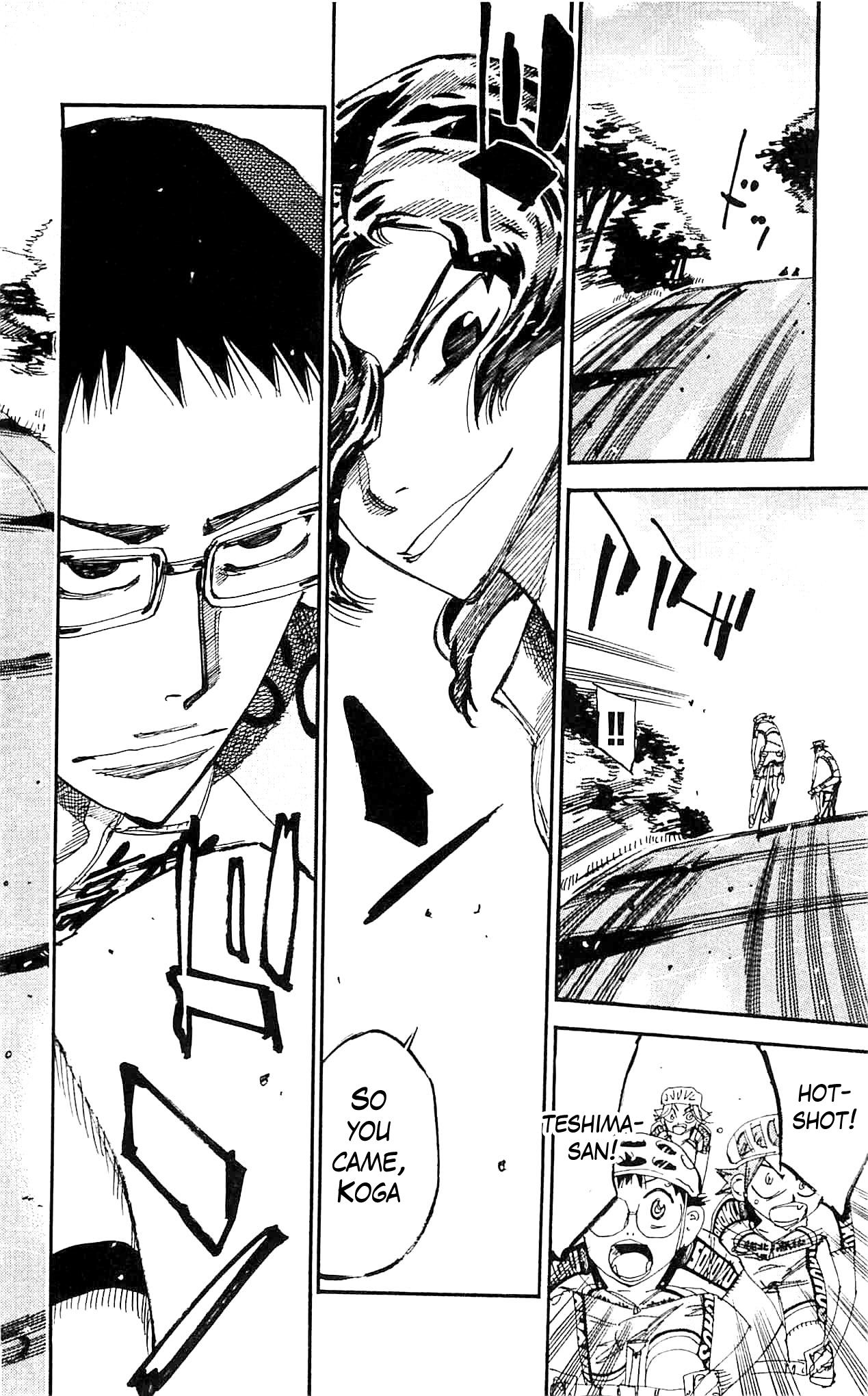 Yowamushi Pedal Chapter 283 page 18 - Chapter 283: Koga of the thunderous roar