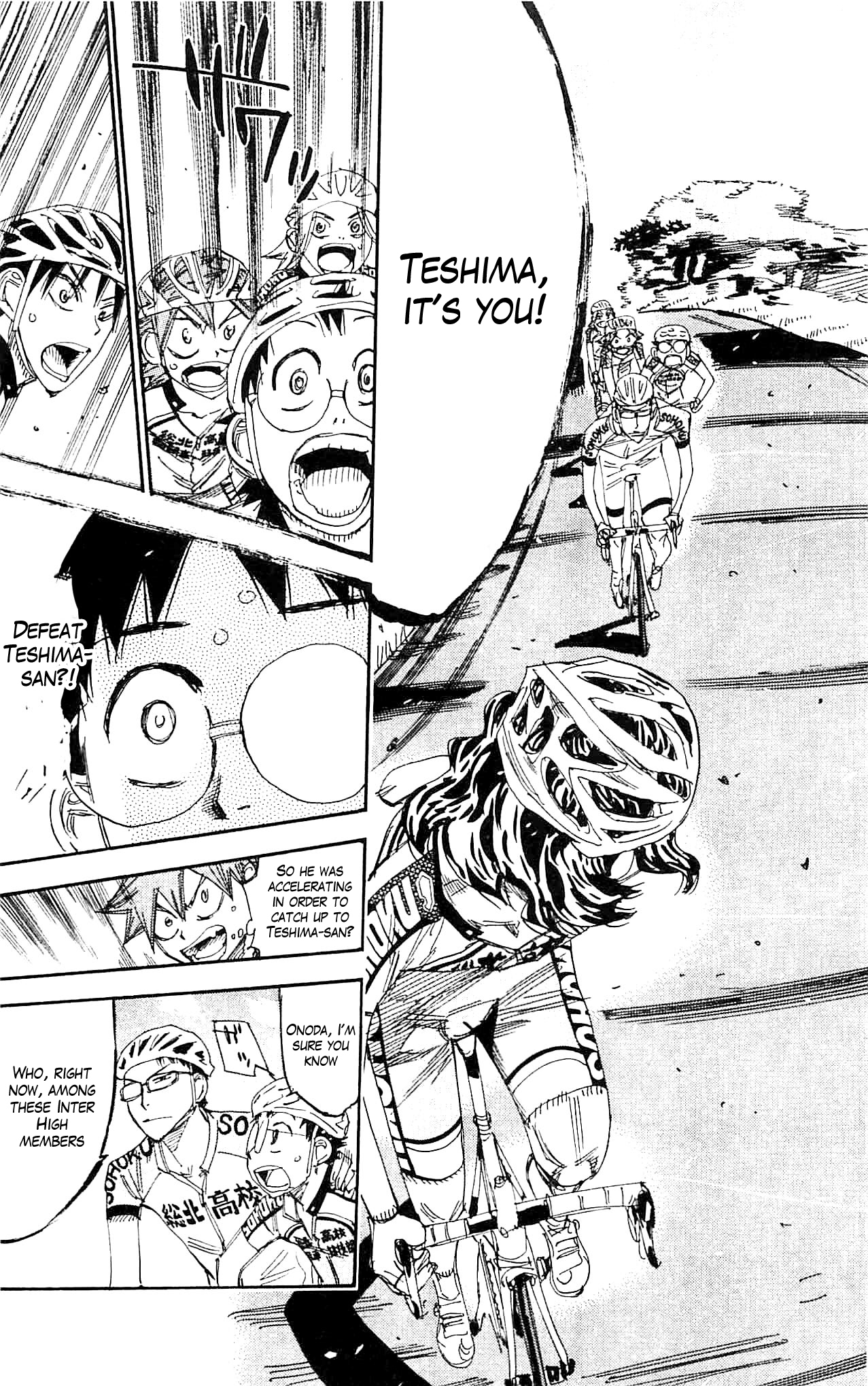 Yowamushi Pedal Chapter 283 page 19 - Chapter 283: Koga of the thunderous roar