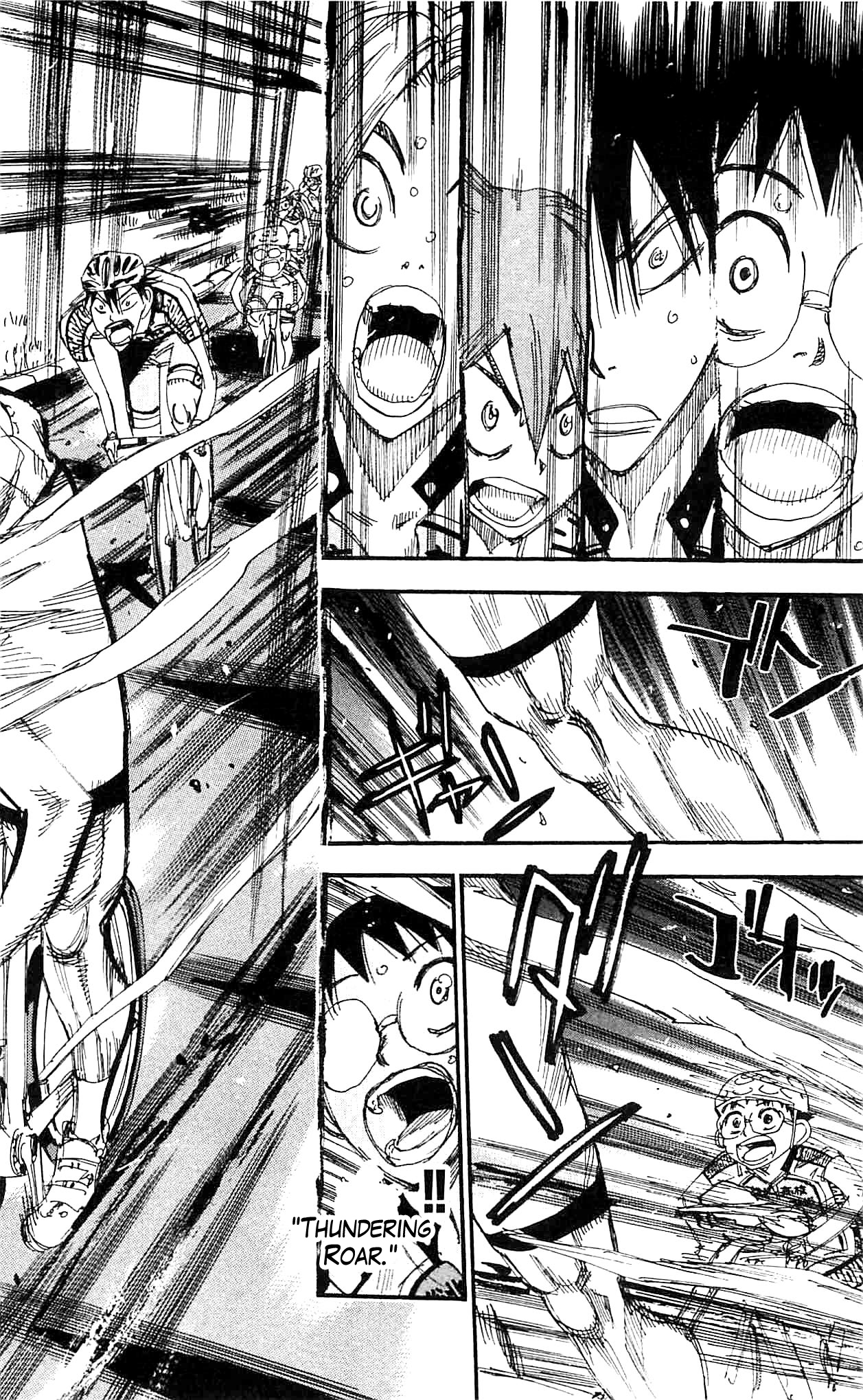 Yowamushi Pedal Chapter 284 page 6 - Chapter 284: Teshima's determination