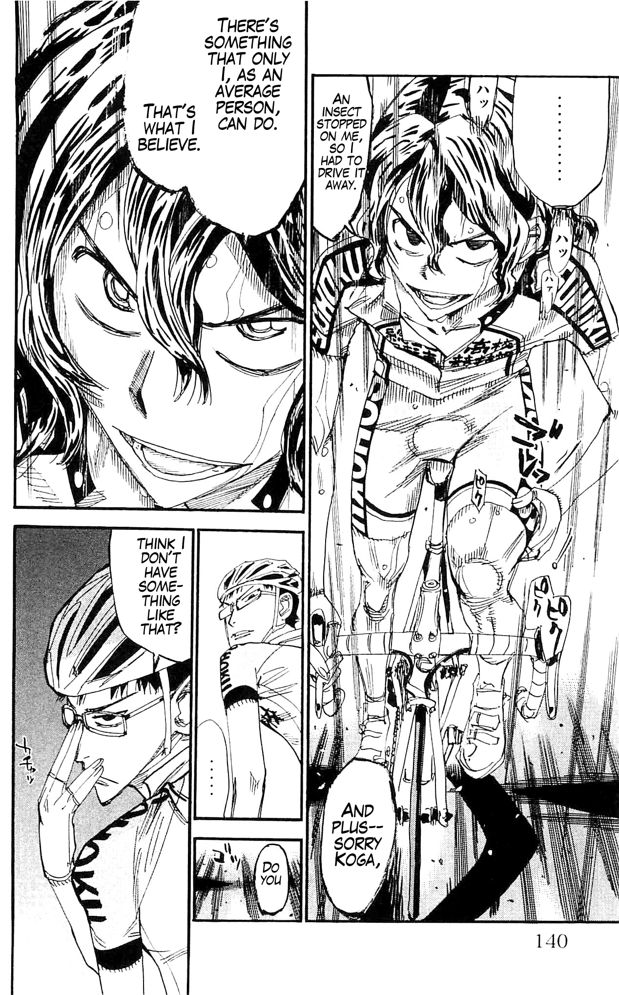 Yowamushi Pedal Chapter 285 page 12 - Chapter 285: Teshima vs Koga