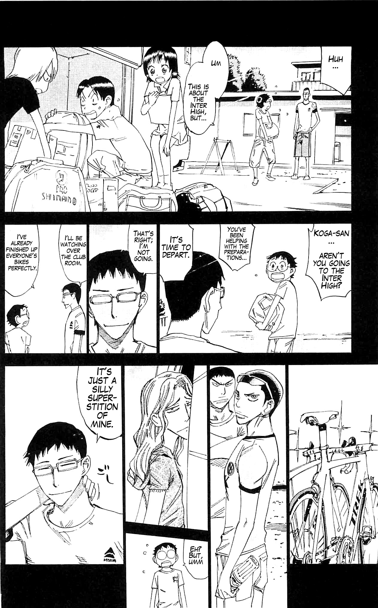 Yowamushi Pedal Chapter 285 page 16 - Chapter 285: Teshima vs Koga