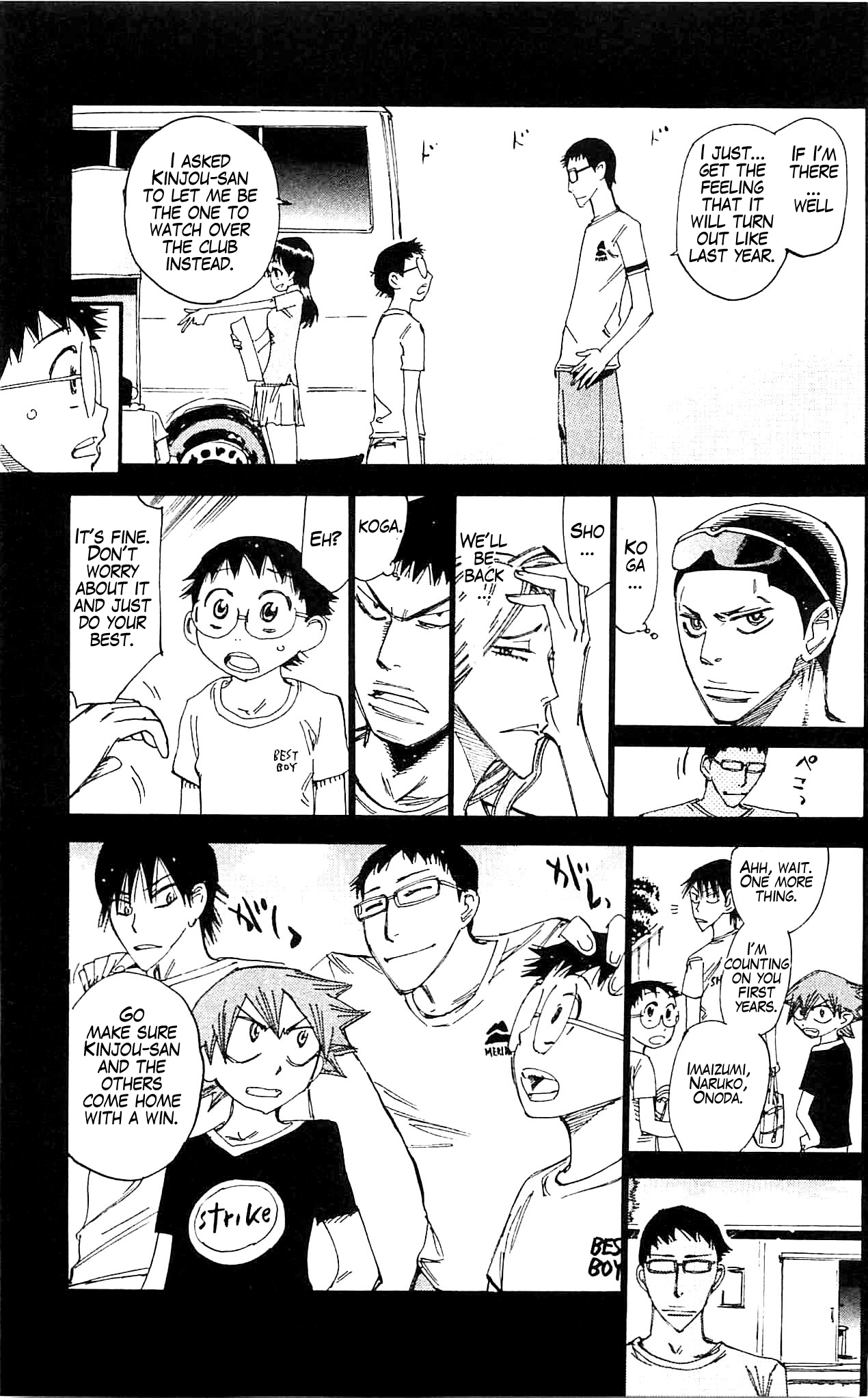 Yowamushi Pedal Chapter 285 page 17 - Chapter 285: Teshima vs Koga