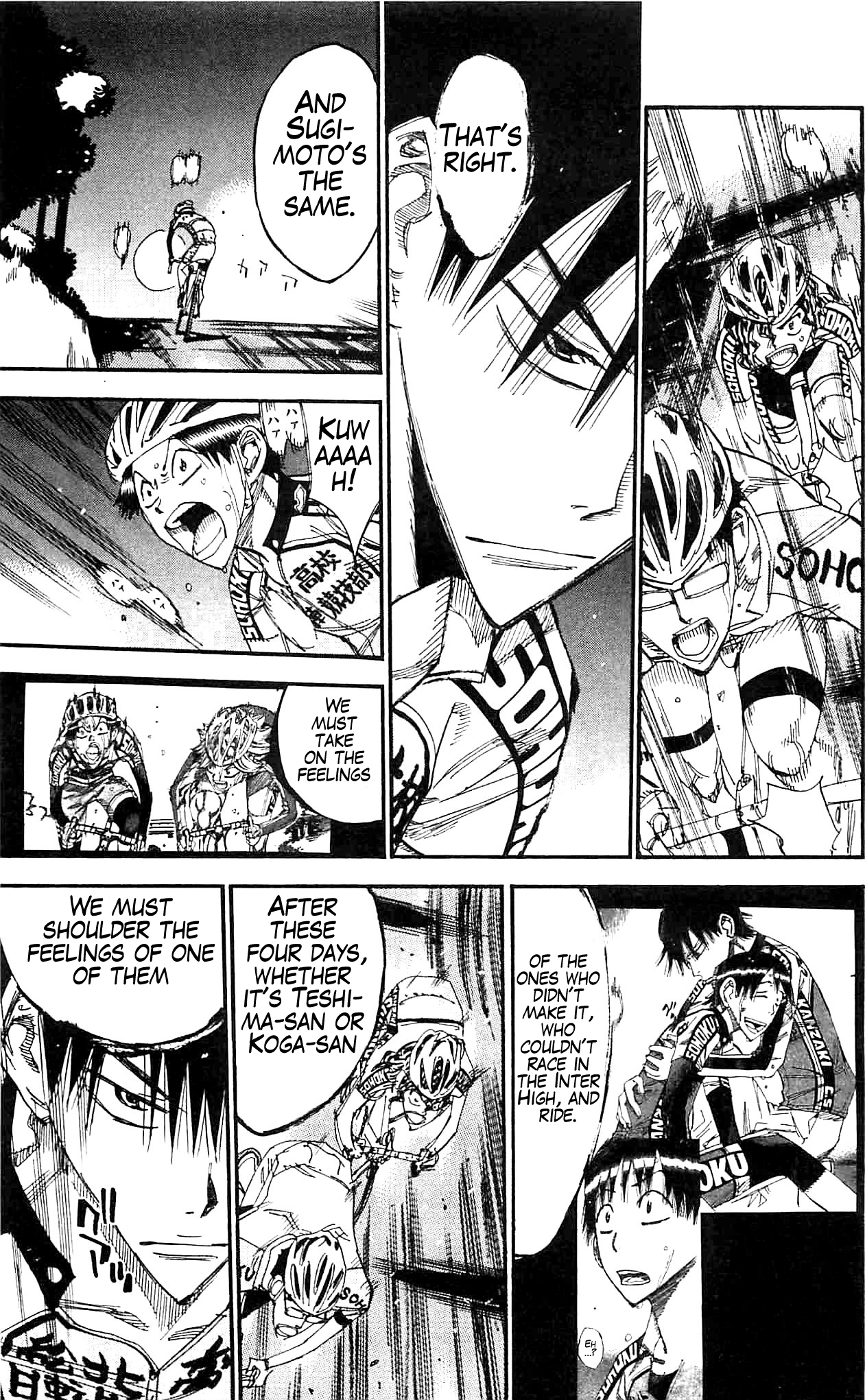 Yowamushi Pedal Chapter 285 page 19 - Chapter 285: Teshima vs Koga