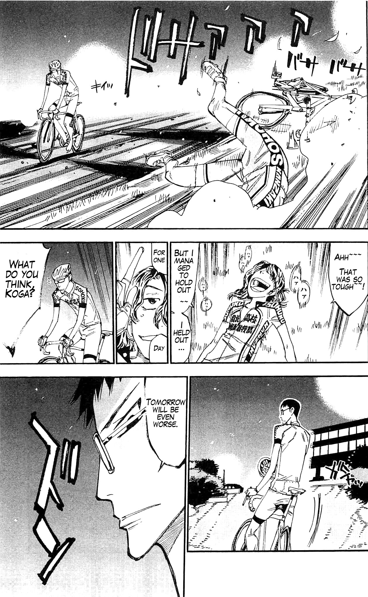 Yowamushi Pedal Chapter 285 page 23 - Chapter 285: Teshima vs Koga