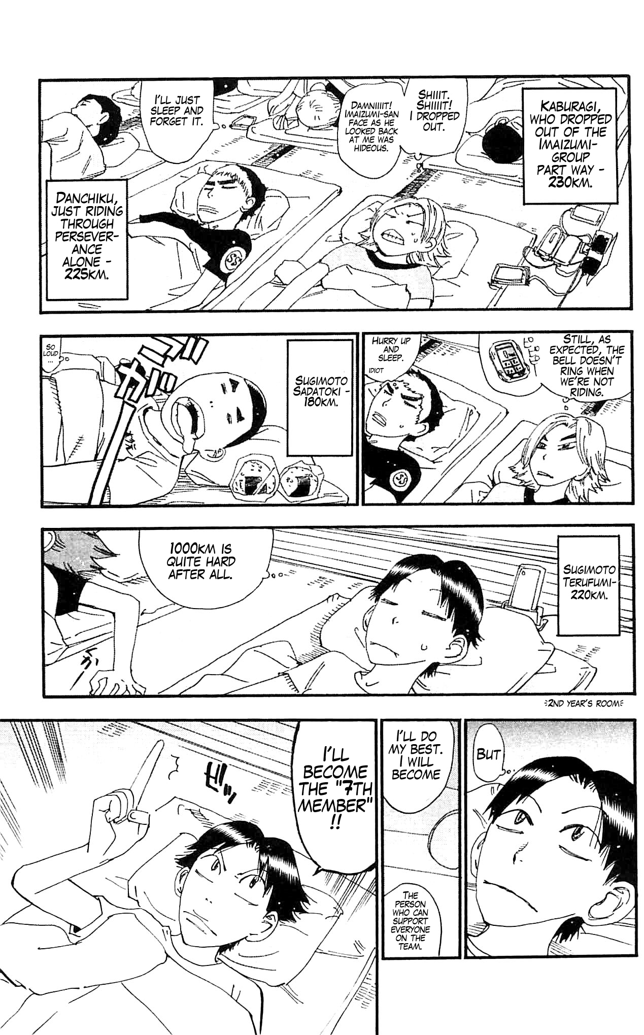 Yowamushi Pedal Chapter 285 page 25 - Chapter 285: Teshima vs Koga