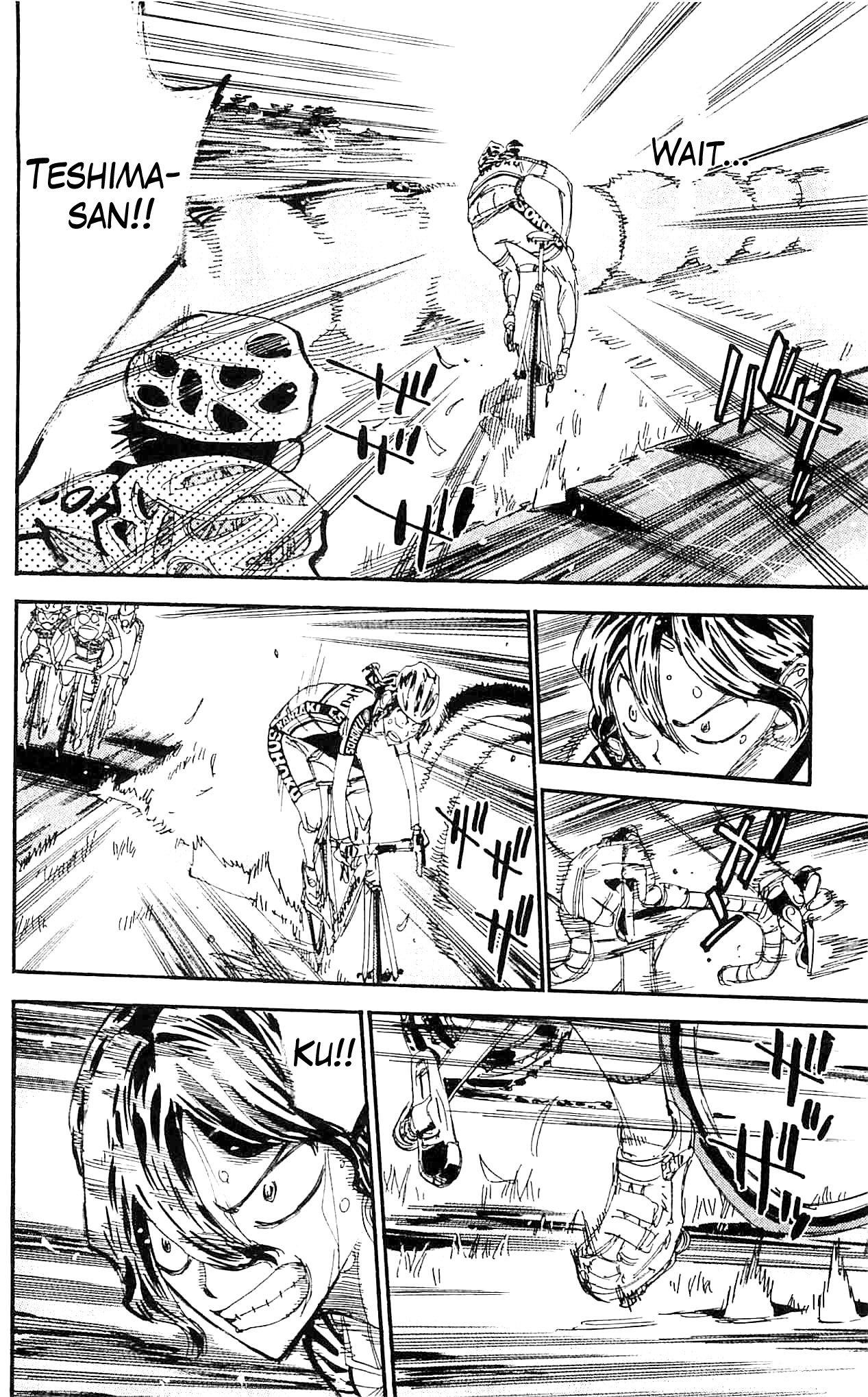 Yowamushi Pedal Chapter 285 page 8 - Chapter 285: Teshima vs Koga