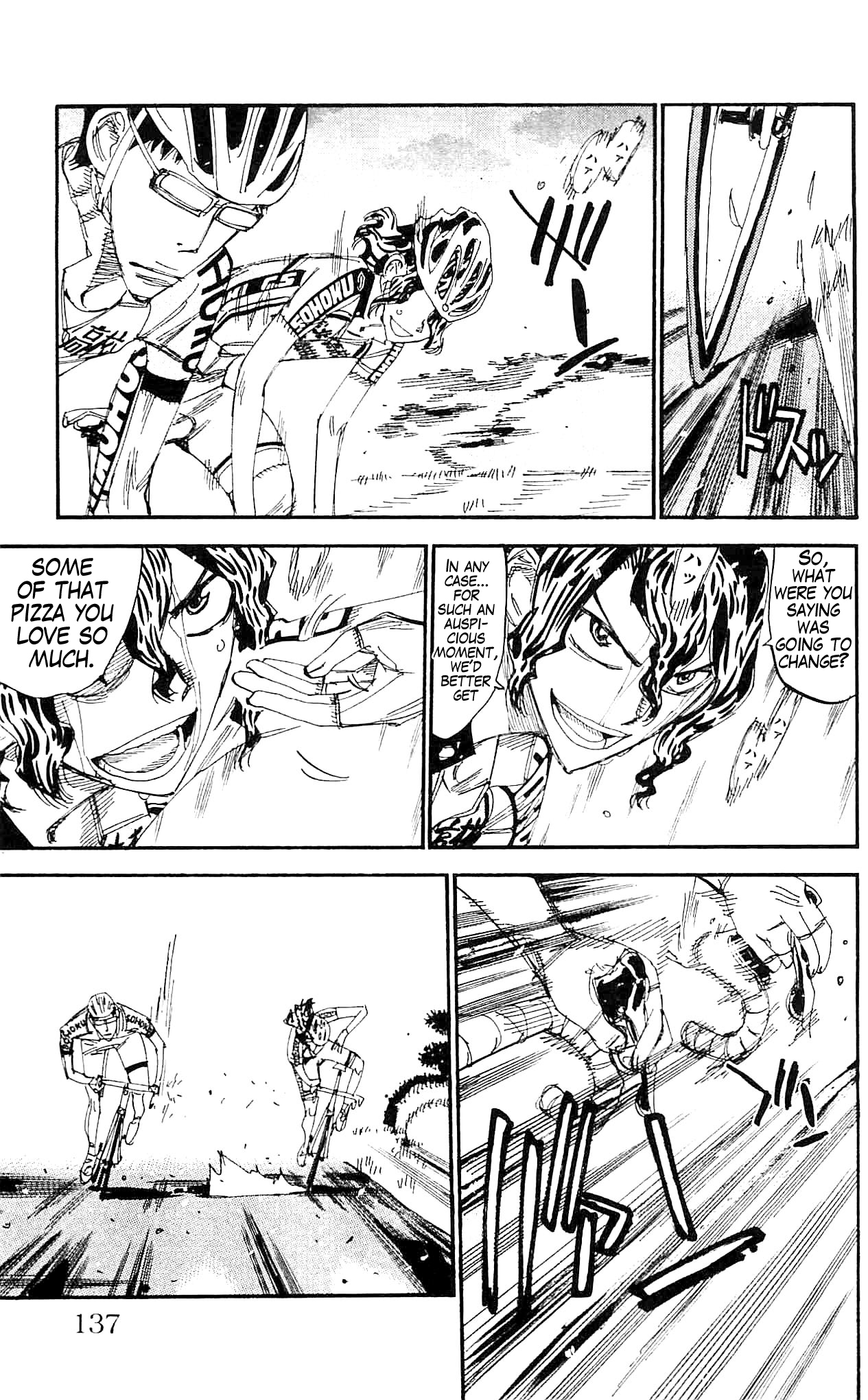 Yowamushi Pedal Chapter 285 page 9 - Chapter 285: Teshima vs Koga