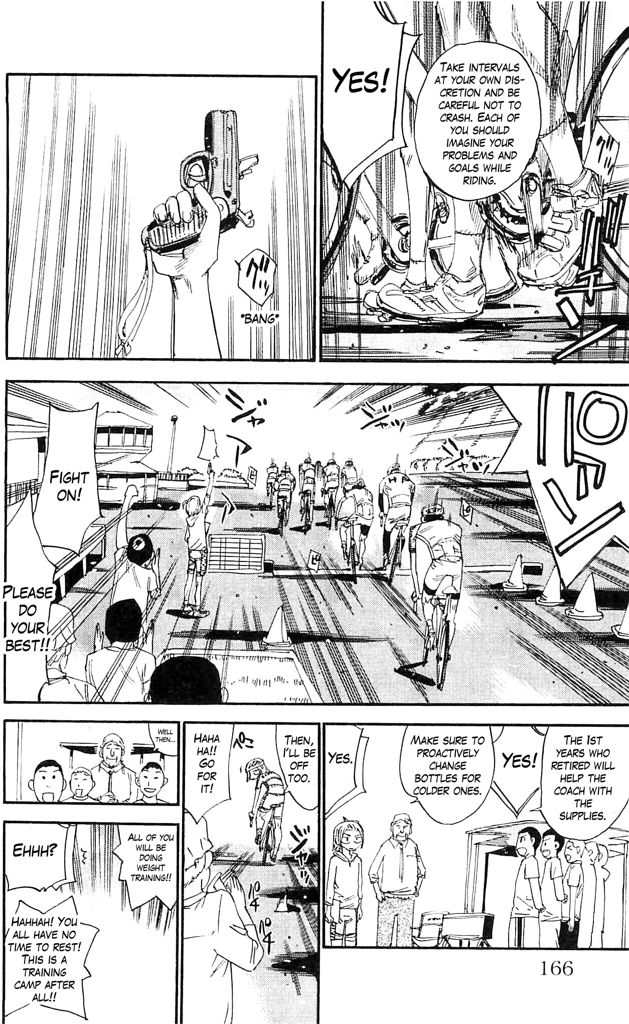 Yowamushi Pedal Chapter 286 page 10 - Chapter 286: The 2nd day of the training camp starts!!