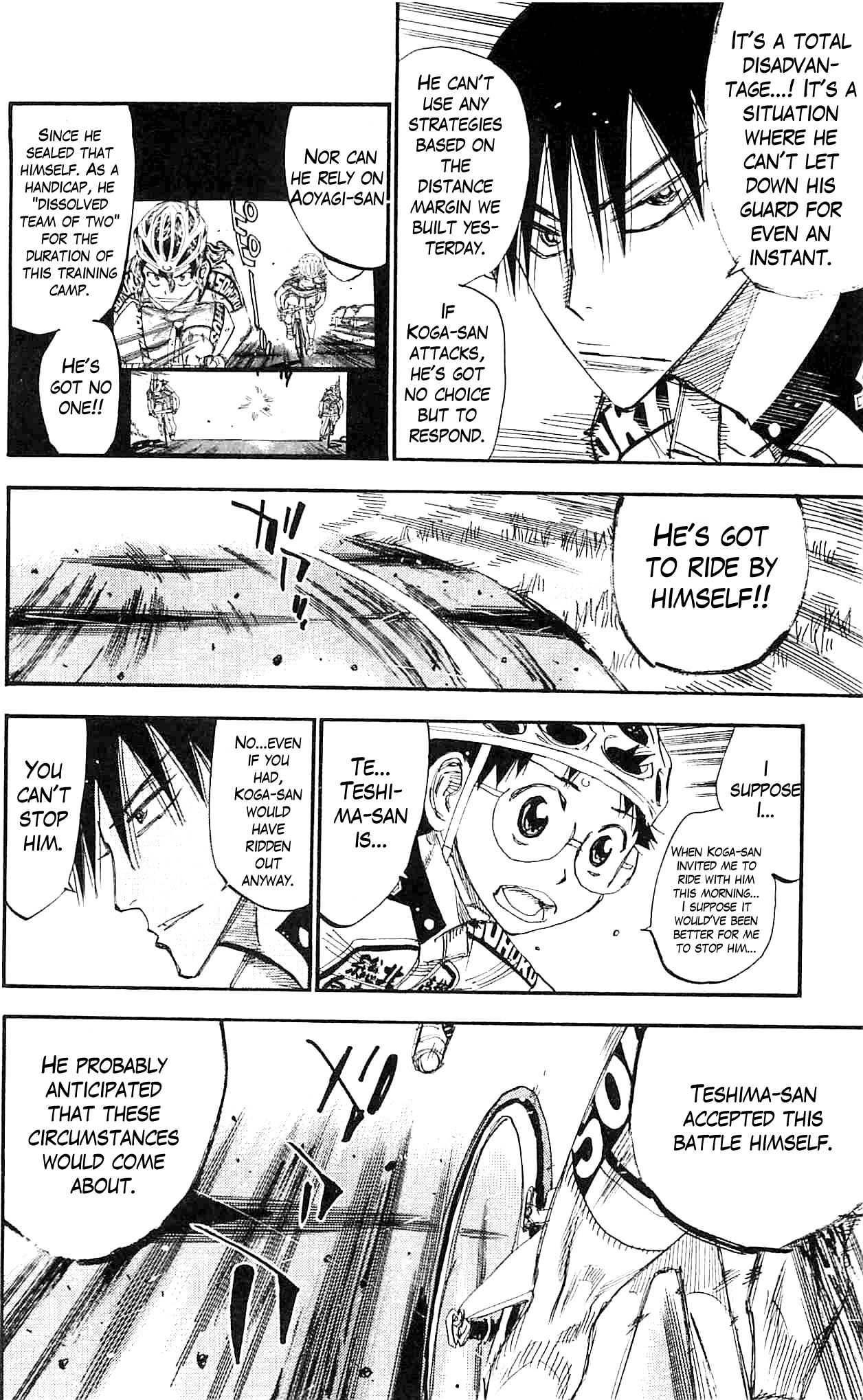 Yowamushi Pedal Chapter 286 page 12 - Chapter 286: The 2nd day of the training camp starts!!
