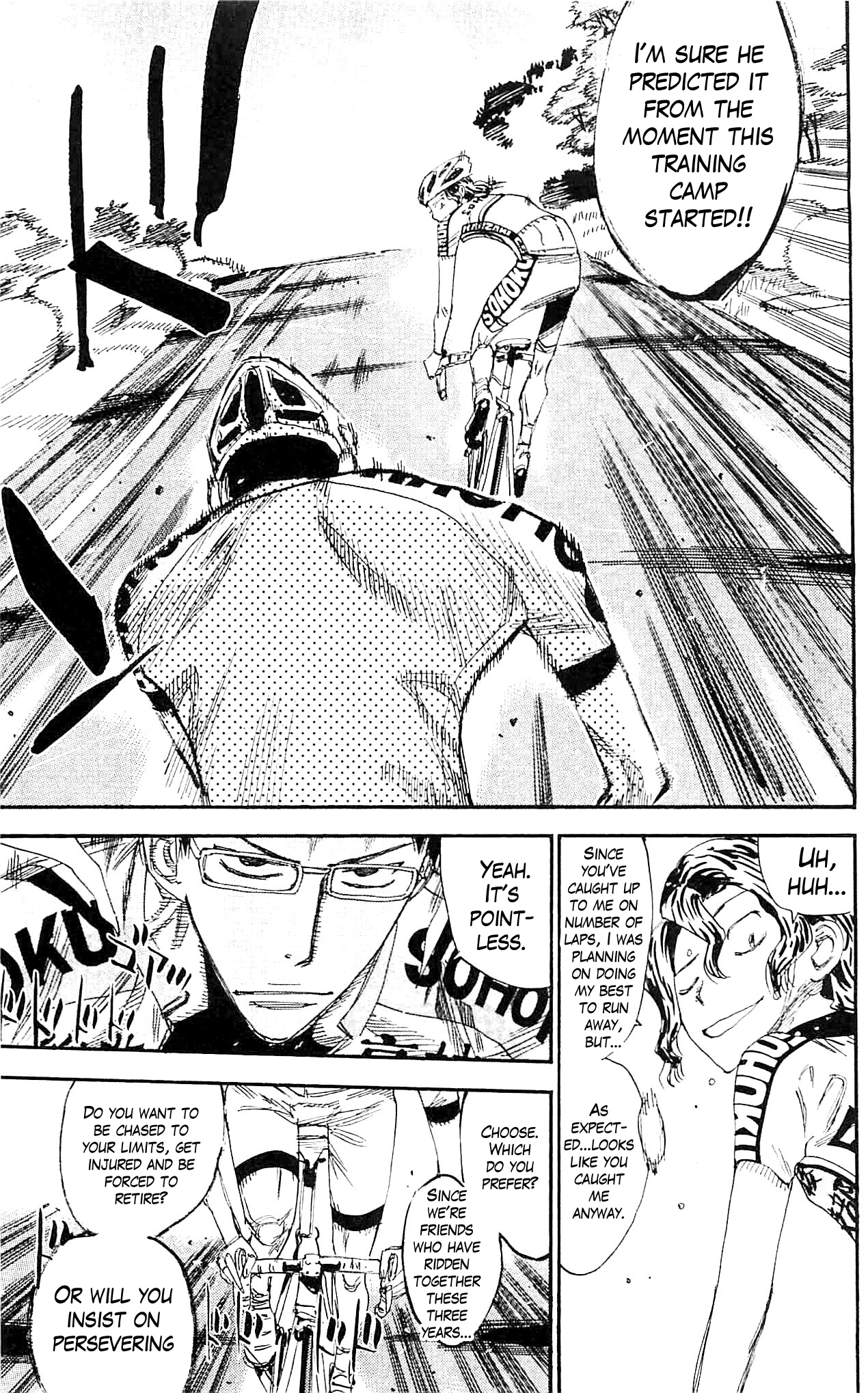 Yowamushi Pedal Chapter 286 page 13 - Chapter 286: The 2nd day of the training camp starts!!