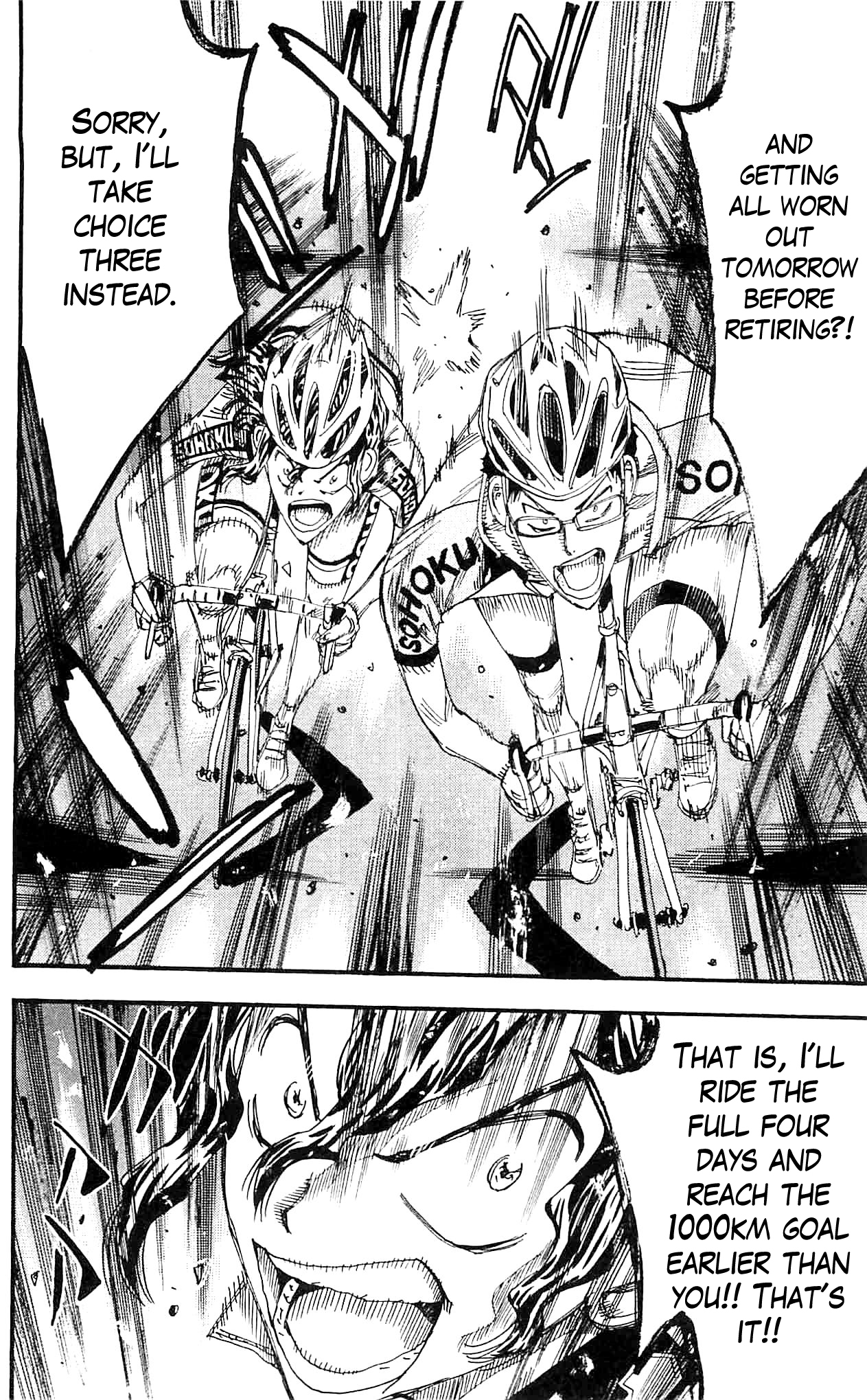 Yowamushi Pedal Chapter 286 page 14 - Chapter 286: The 2nd day of the training camp starts!!