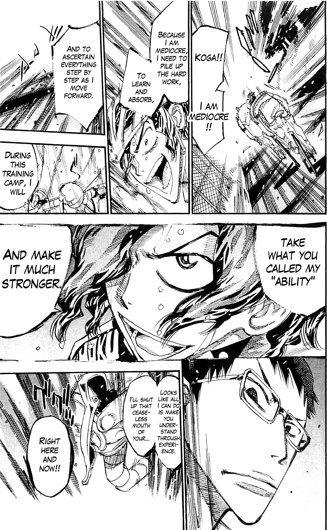 Yowamushi Pedal Chapter 286 page 21 - Chapter 286: The 2nd day of the training camp starts!!
