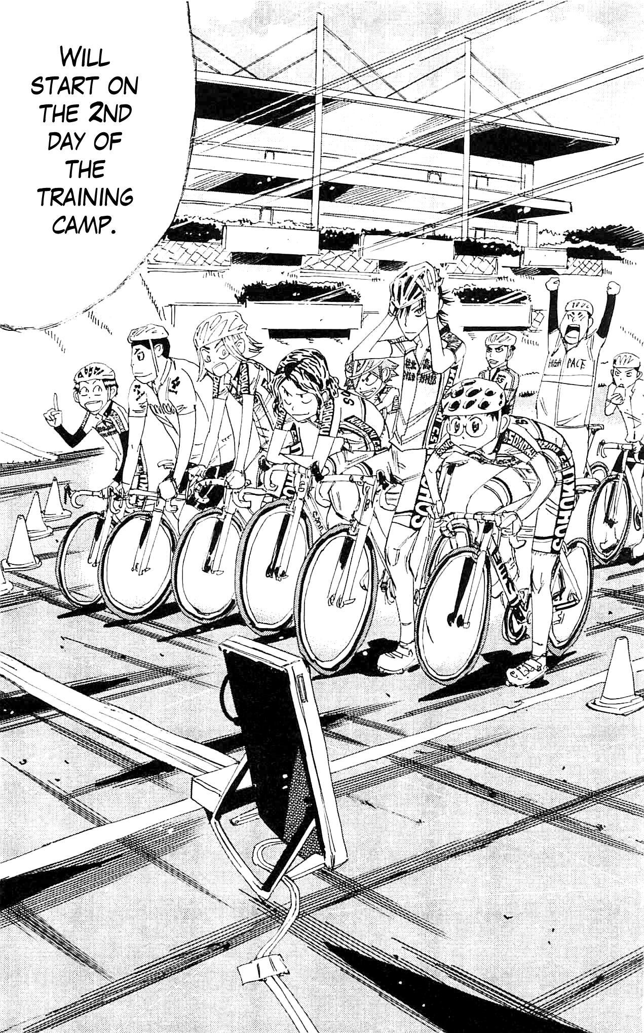 Yowamushi Pedal Chapter 286 page 9 - Chapter 286: The 2nd day of the training camp starts!!