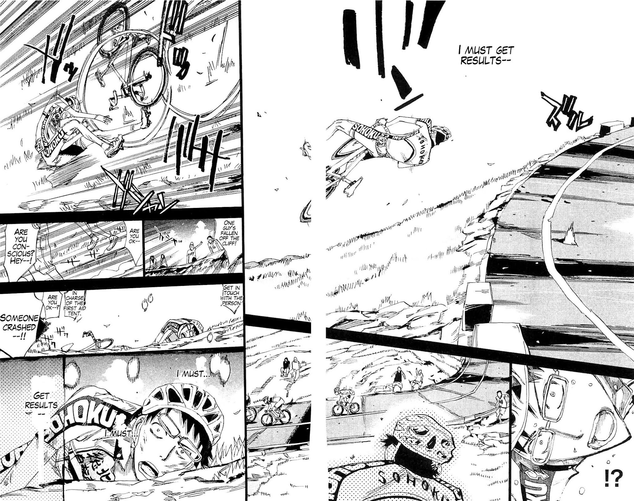 Yowamushi Pedal Chapter 287 page 12 - Chapter 287: 1st year zekken #73 Koga
