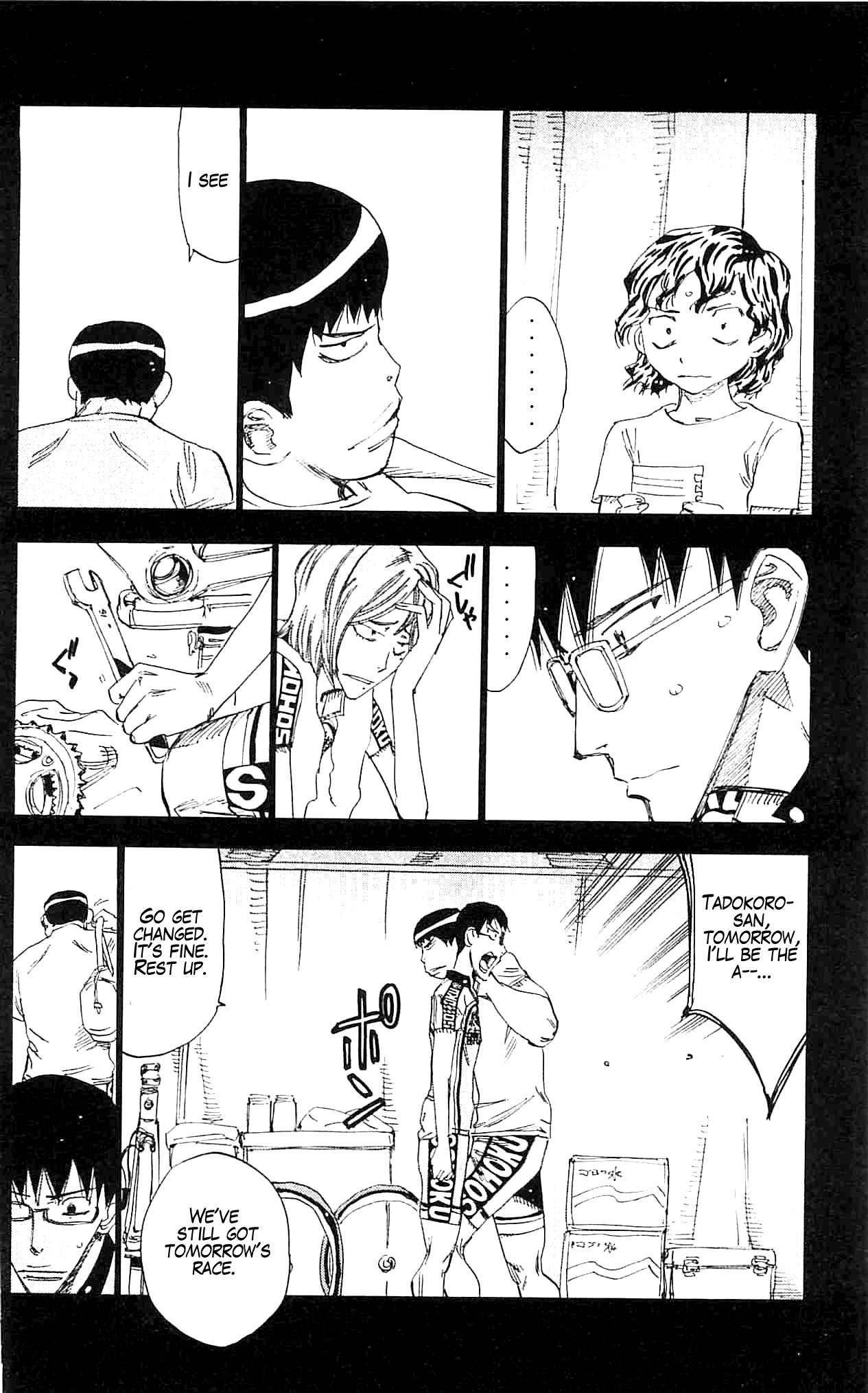 Yowamushi Pedal Chapter 287 page 5 - Chapter 287: 1st year zekken #73 Koga