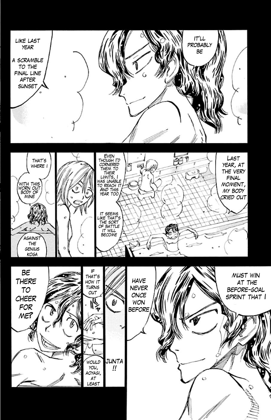 Yowamushi Pedal Chapter 288 page 15 - Chapter 288: Teshima's challenge