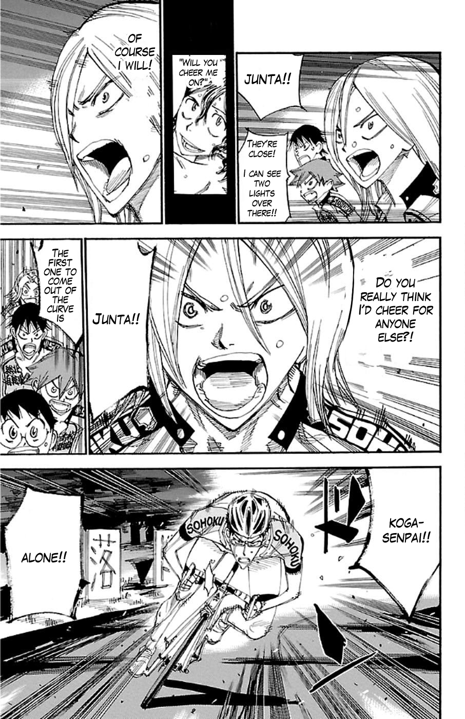 Yowamushi Pedal Chapter 288 page 20 - Chapter 288: Teshima's challenge