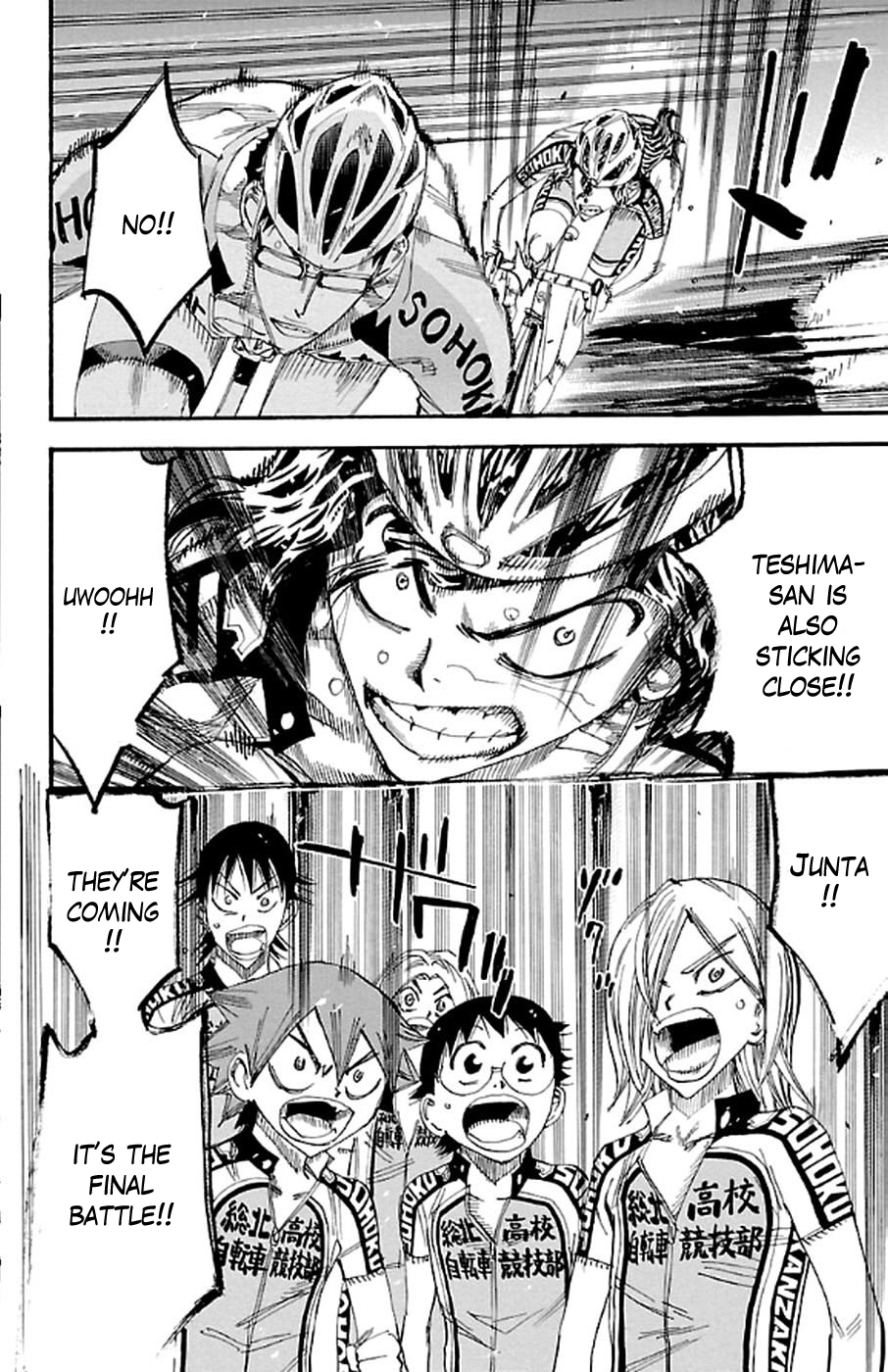 Yowamushi Pedal Chapter 288 page 21 - Chapter 288: Teshima's challenge