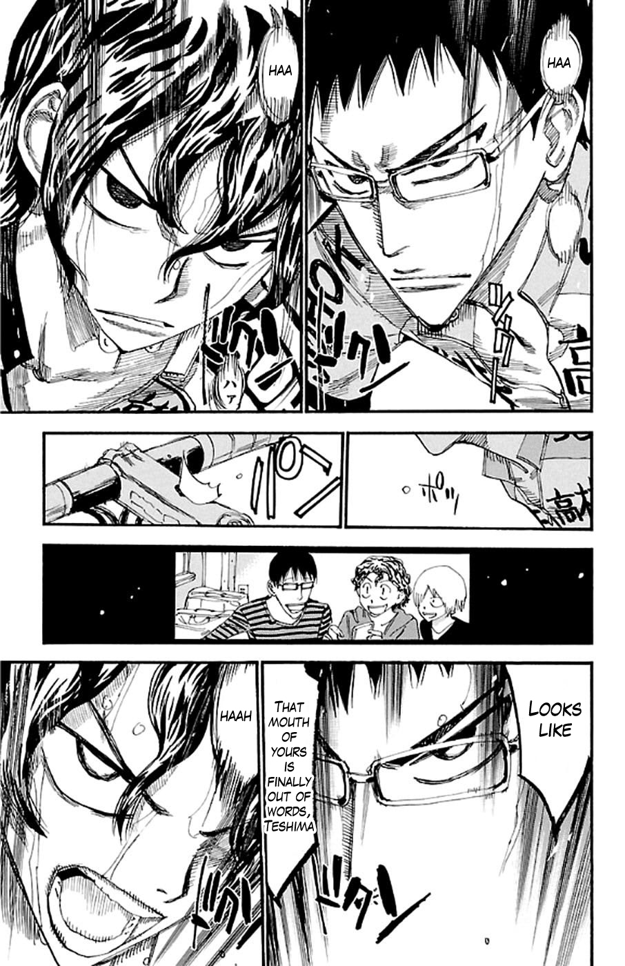 Yowamushi Pedal Chapter 288 page 5 - Chapter 288: Teshima's challenge