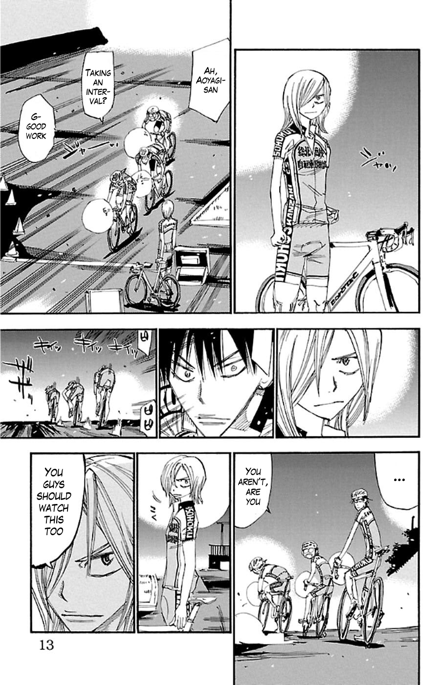 Yowamushi Pedal Chapter 288 page 8 - Chapter 288: Teshima's challenge