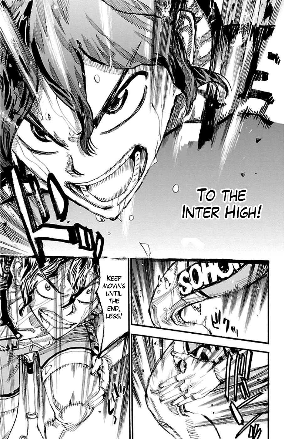 Yowamushi Pedal Chapter 289 page 10 - Chapter 289: The last 400 m