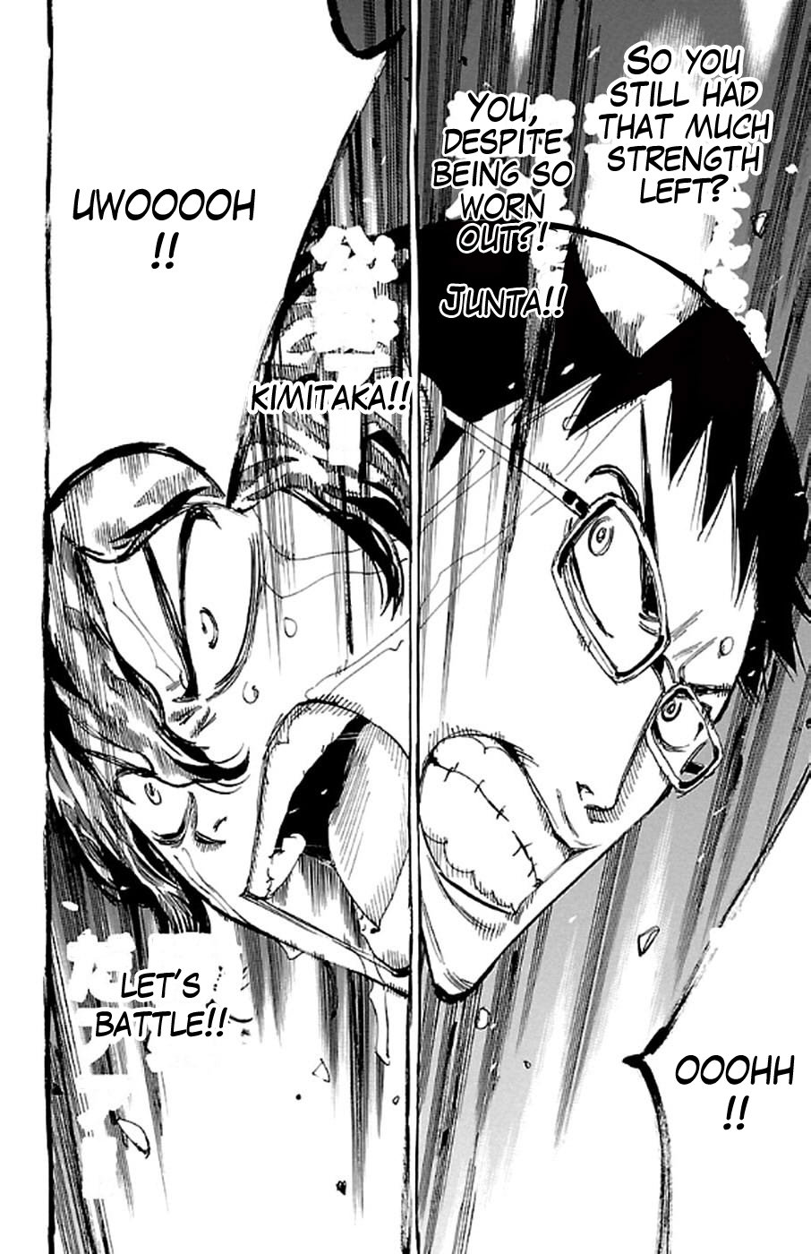 Yowamushi Pedal Chapter 289 page 12 - Chapter 289: The last 400 m