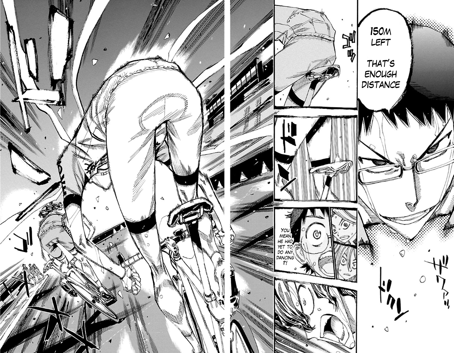 Yowamushi Pedal Chapter 289 page 16 - Chapter 289: The last 400 m