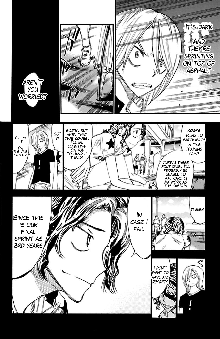 Yowamushi Pedal Chapter 289 page 5 - Chapter 289: The last 400 m