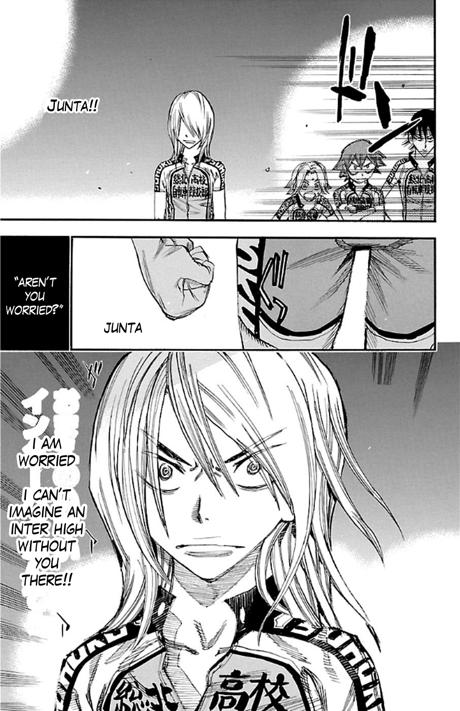Yowamushi Pedal Chapter 289 page 6 - Chapter 289: The last 400 m