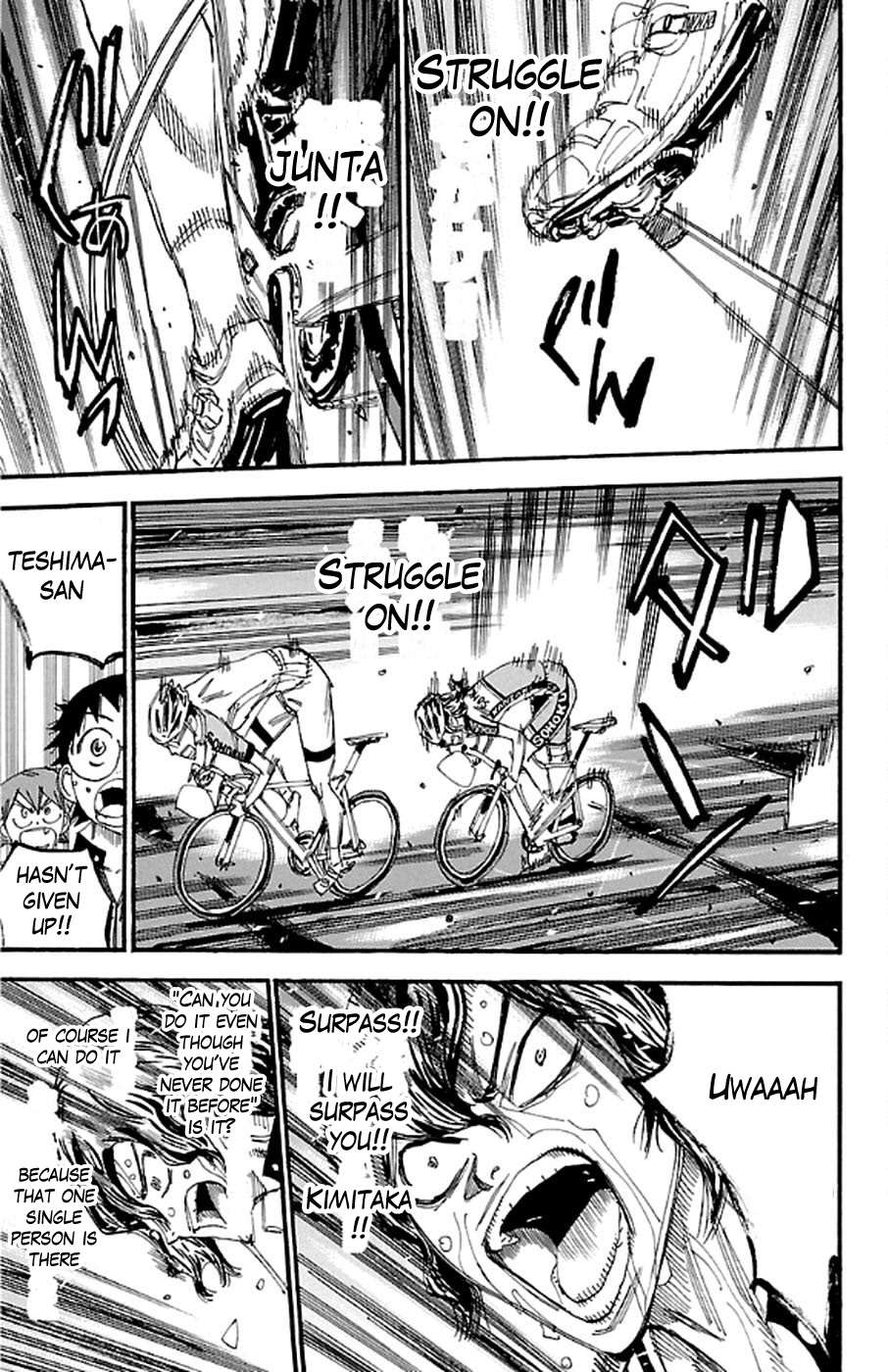 Yowamushi Pedal Chapter 290 page 12 - Chapter 290: The average person and the genius