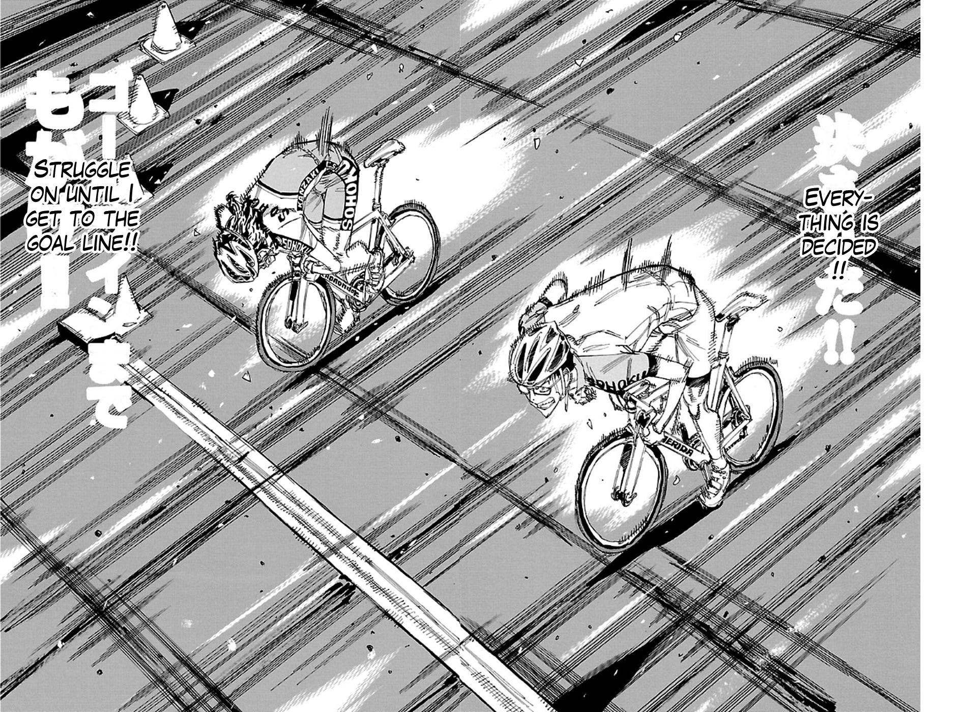 Yowamushi Pedal Chapter 290 page 15 - Chapter 290: The average person and the genius