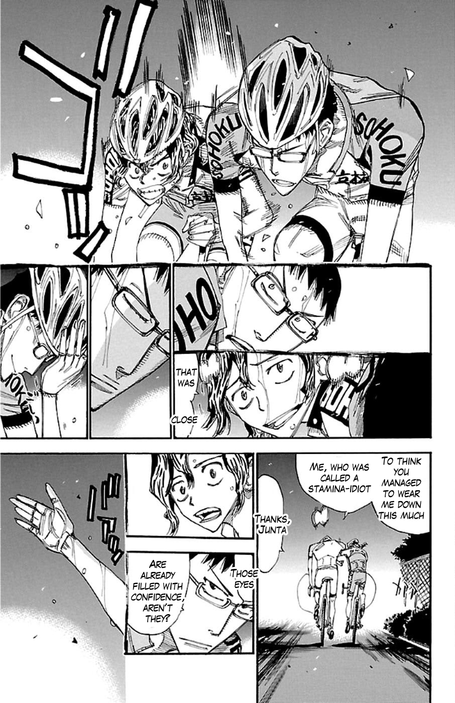 Yowamushi Pedal Chapter 290 page 23 - Chapter 290: The average person and the genius