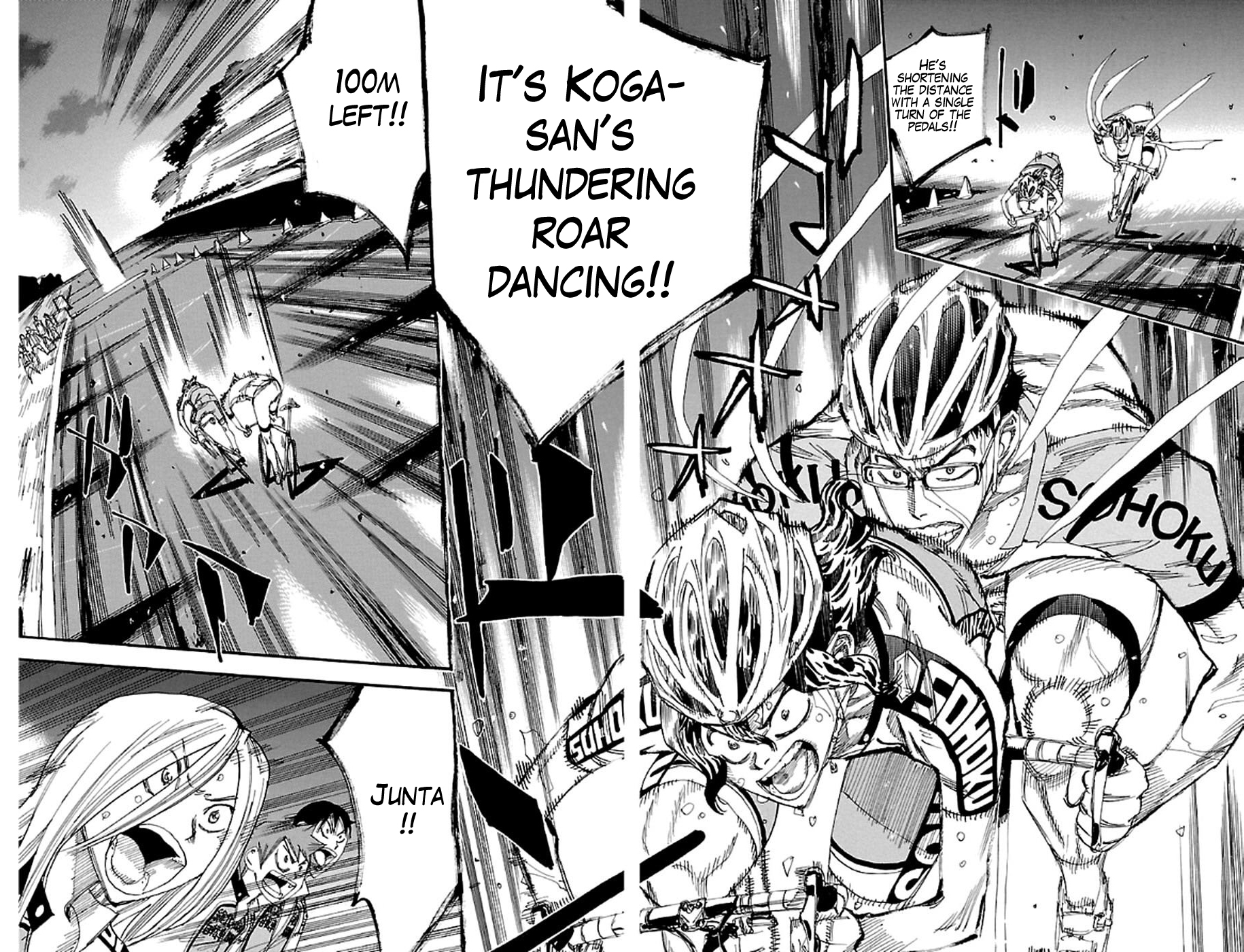 Yowamushi Pedal Chapter 290 page 5 - Chapter 290: The average person and the genius