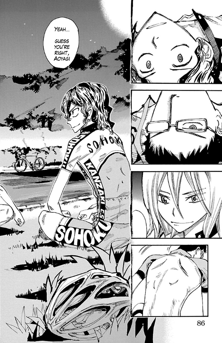 Yowamushi Pedal Chapter 291 page 10 - Chapter 291: Koga's Goal