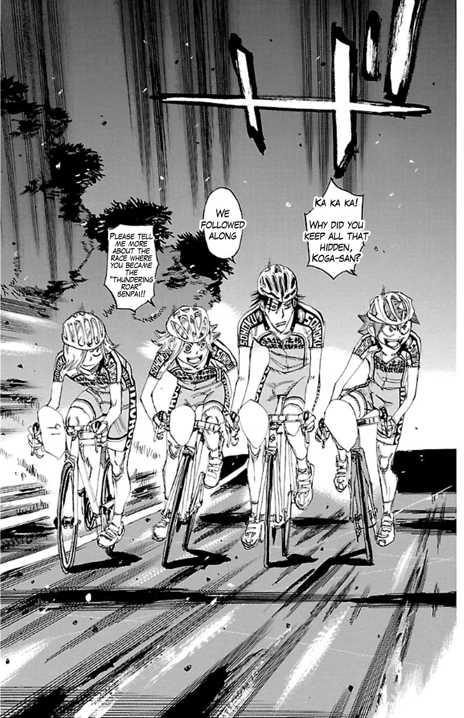 Yowamushi Pedal Chapter 291 page 15 - Chapter 291: Koga's Goal