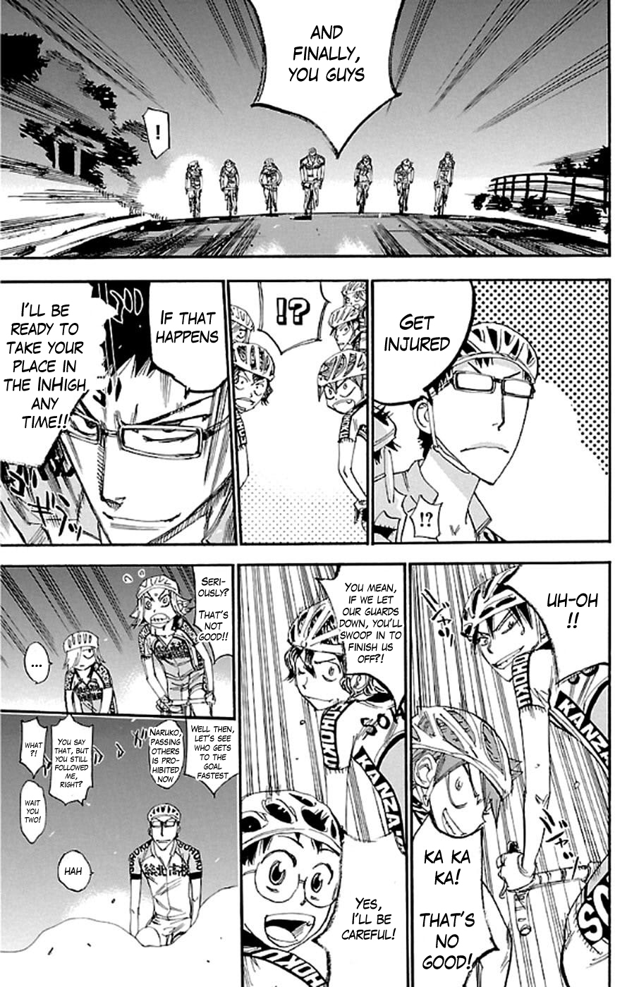 Yowamushi Pedal Chapter 291 page 19 - Chapter 291: Koga's Goal