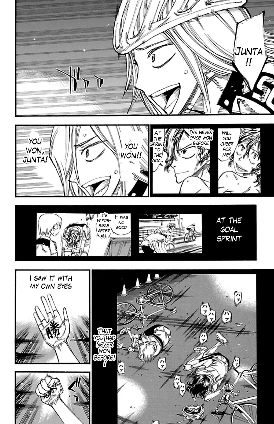 Yowamushi Pedal Chapter 291 page 4 - Chapter 291: Koga's Goal