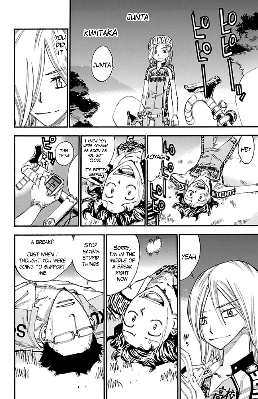 Yowamushi Pedal Chapter 291 page 8 - Chapter 291: Koga's Goal