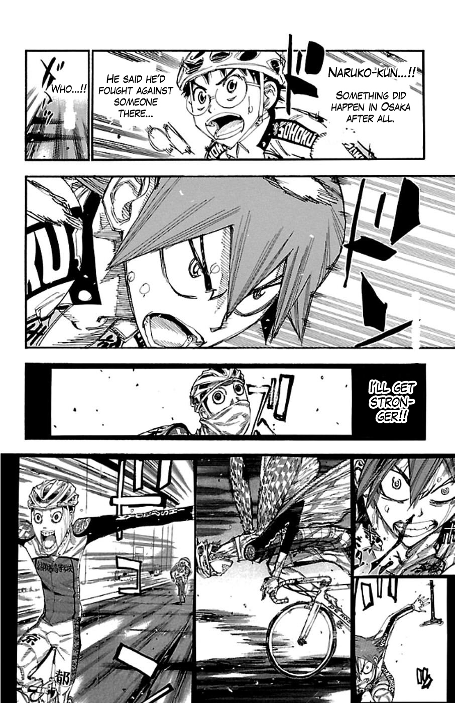 Yowamushi Pedal Chapter 292 page 12 - Chapter 292: Deep wheel