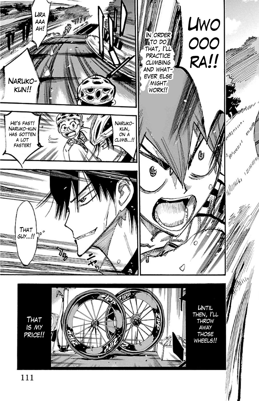 Yowamushi Pedal Chapter 292 page 15 - Chapter 292: Deep wheel
