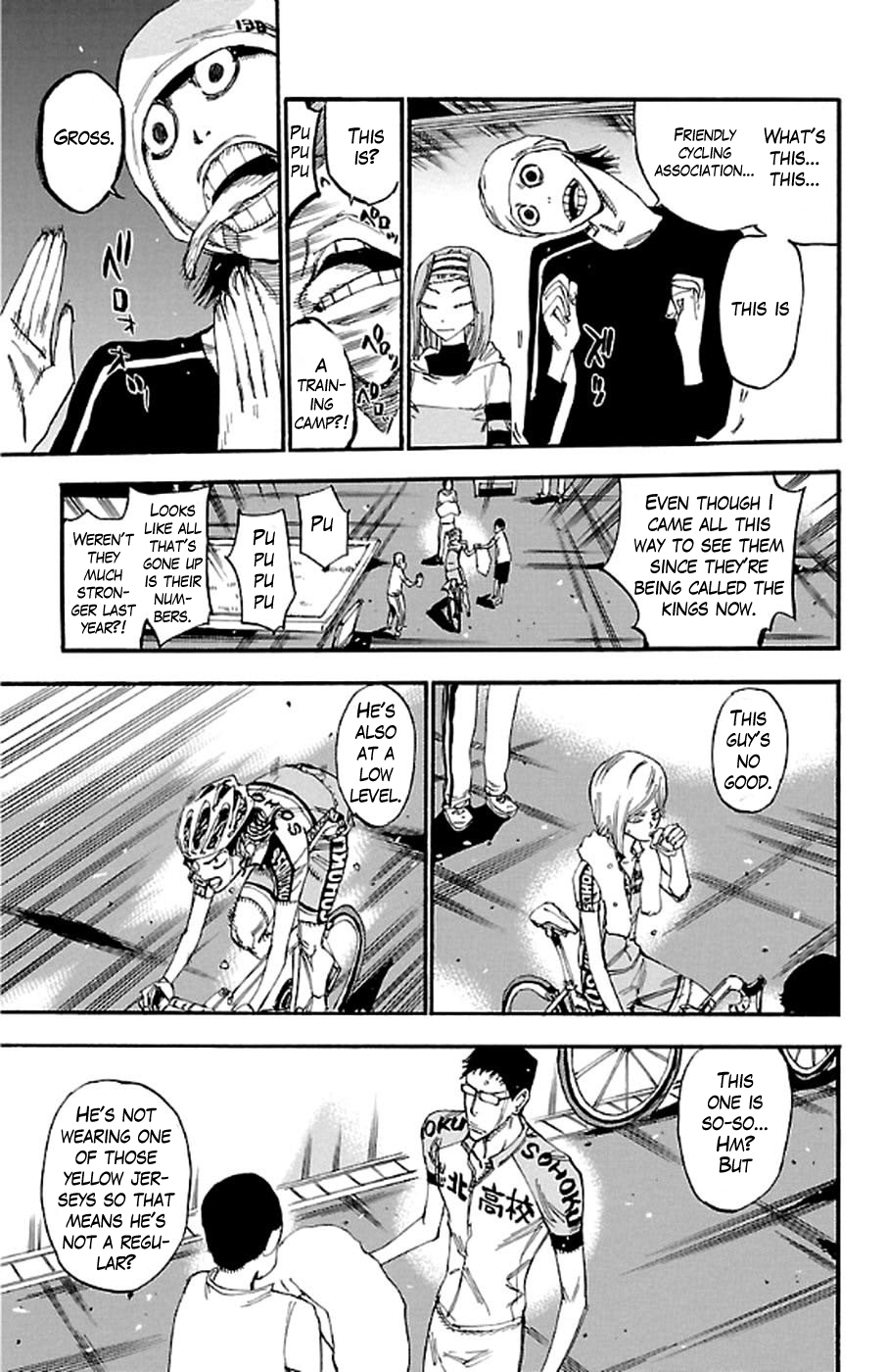 Yowamushi Pedal Chapter 292 page 19 - Chapter 292: Deep wheel