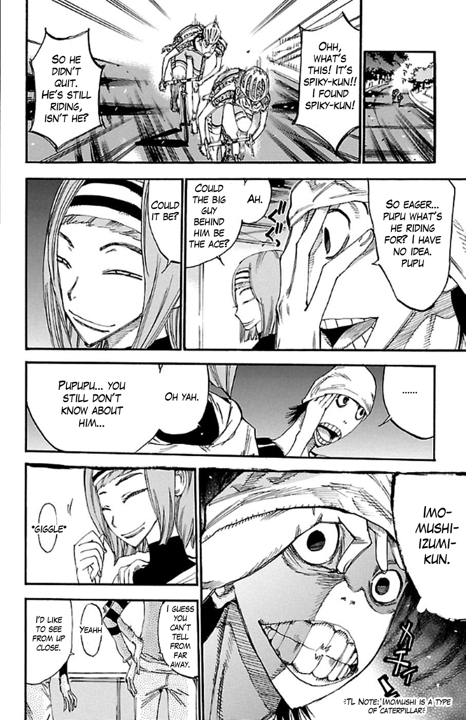 Yowamushi Pedal Chapter 292 page 20 - Chapter 292: Deep wheel