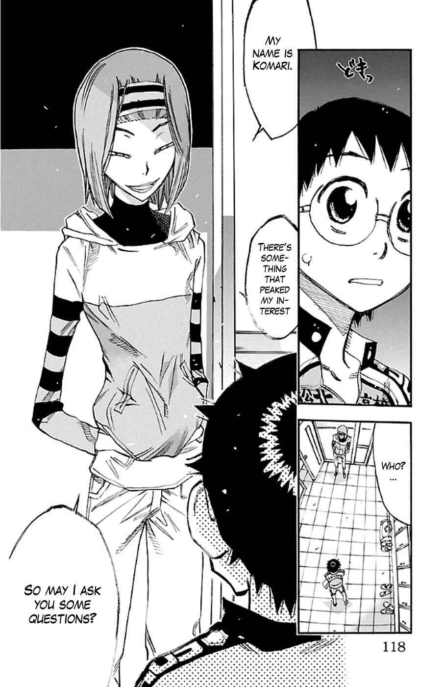 Yowamushi Pedal Chapter 292 page 22 - Chapter 292: Deep wheel