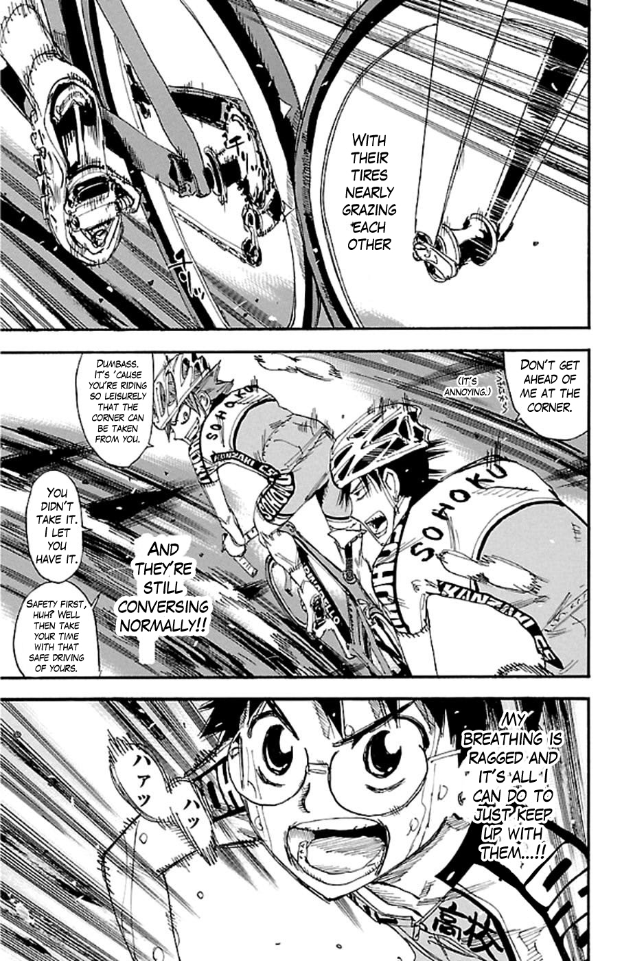 Yowamushi Pedal Chapter 292 page 7 - Chapter 292: Deep wheel