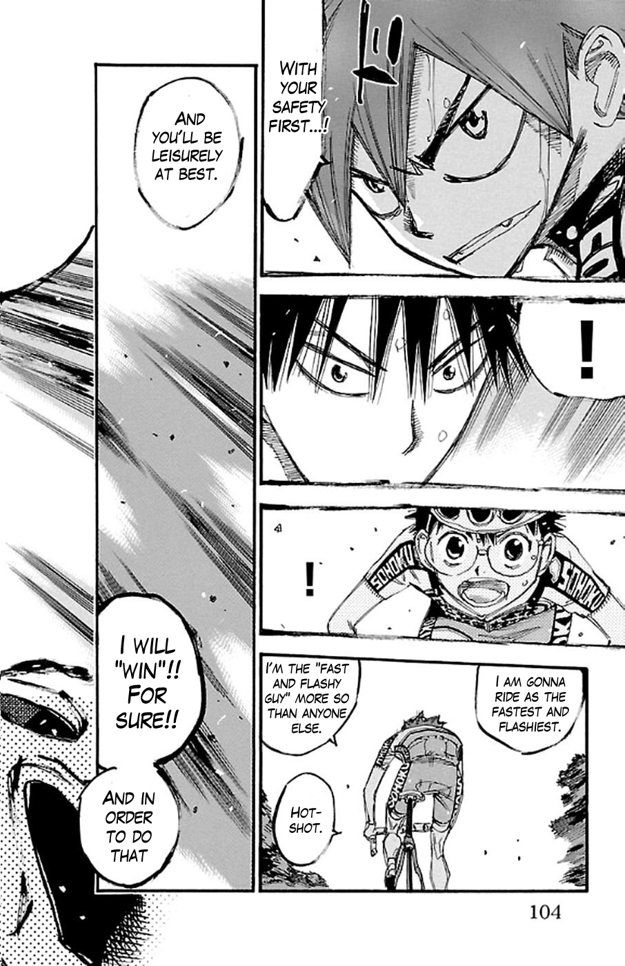 Yowamushi Pedal Chapter 292 page 8 - Chapter 292: Deep wheel