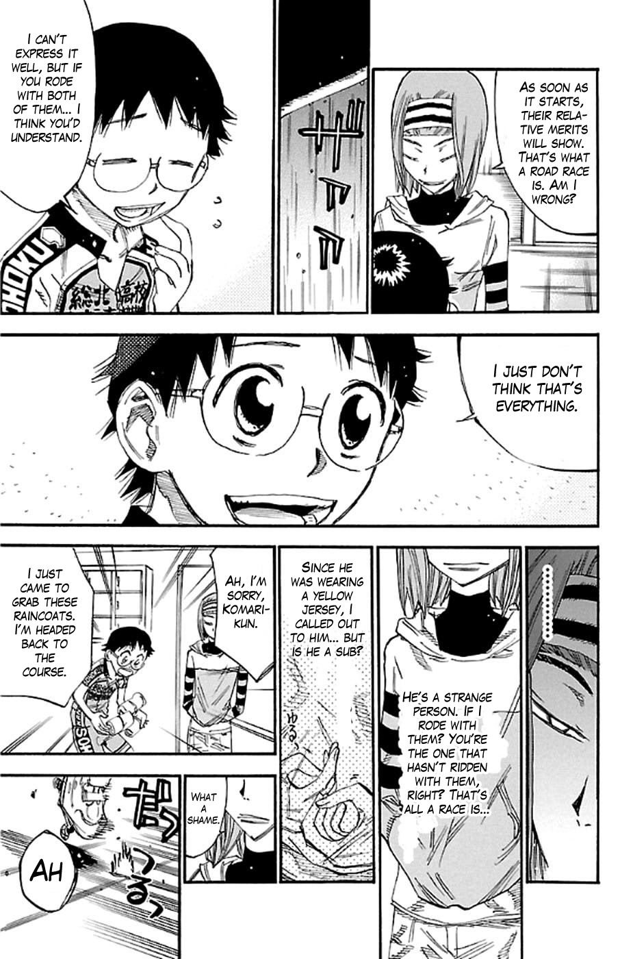 Yowamushi Pedal Chapter 293 page 11 - Chapter 293: Fingertips