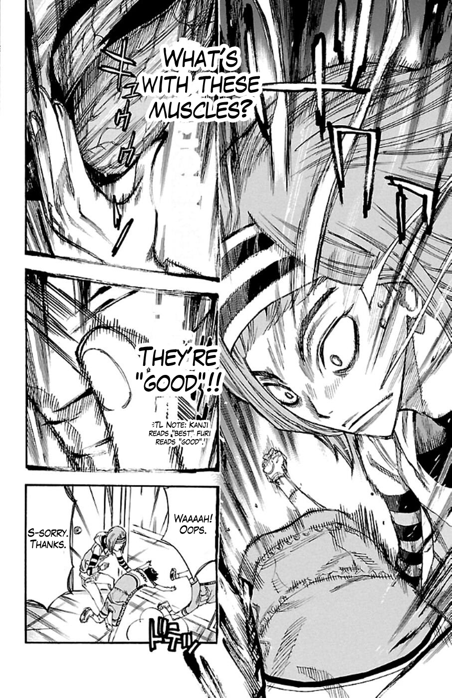 Yowamushi Pedal Chapter 293 page 14 - Chapter 293: Fingertips