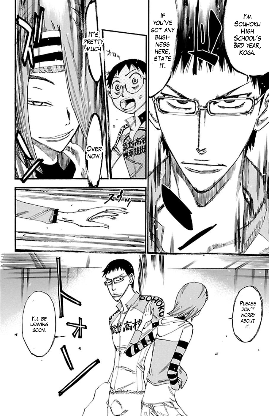 Yowamushi Pedal Chapter 293 page 18 - Chapter 293: Fingertips